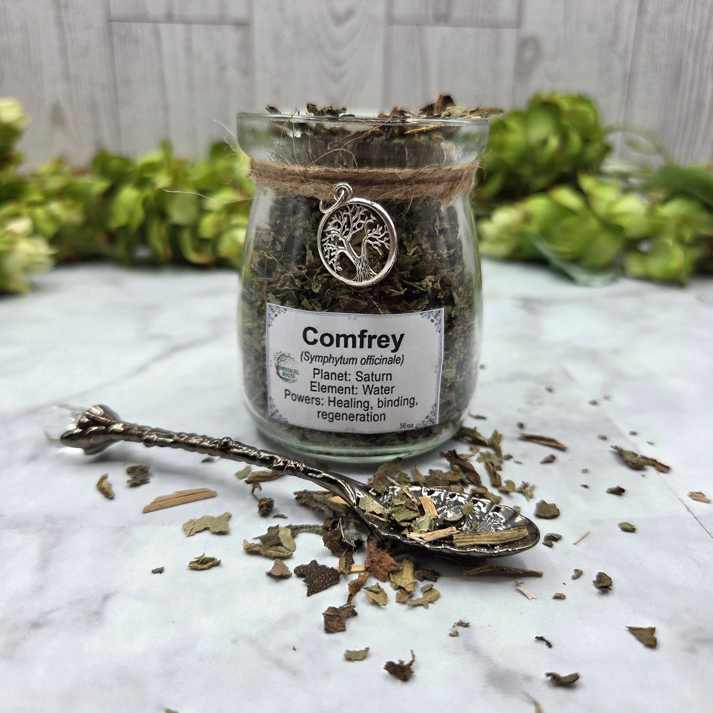 Comfrey Apothecary Herb Jar – Ritual Botanical