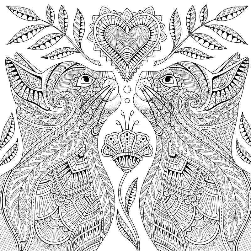 My Cat Mandala Coloring Book by Marica Zottino