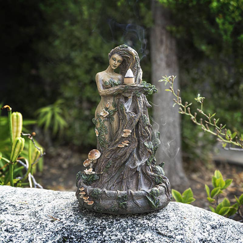Greenman Tree Ent Backflow Incense Burner
