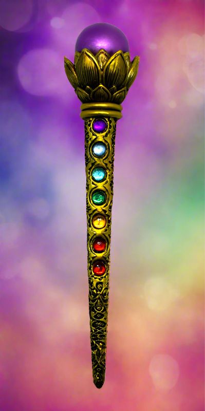 Wand with Ball Chakra