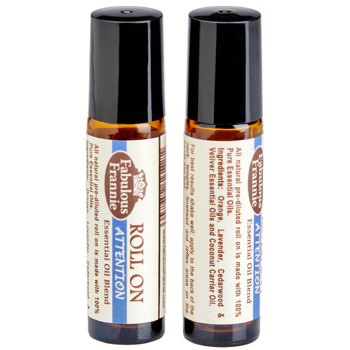 Pre-Diluted Essential Oil Blend Roll Ons 10ml