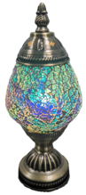 Mosaic Egg Lamps