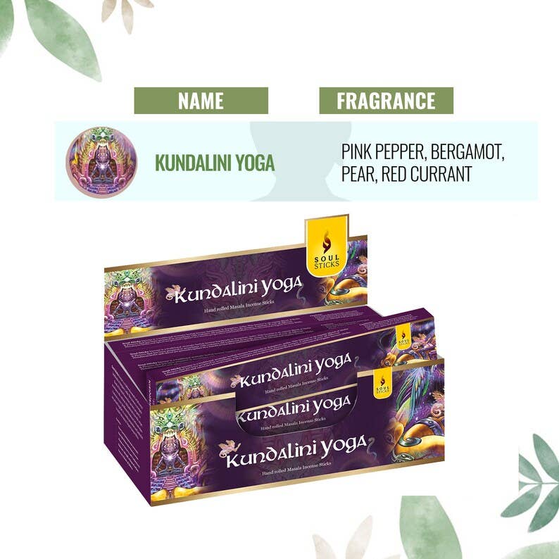 Soul Sticks - Kundalini Yoga Masala Incense Sticks (12)