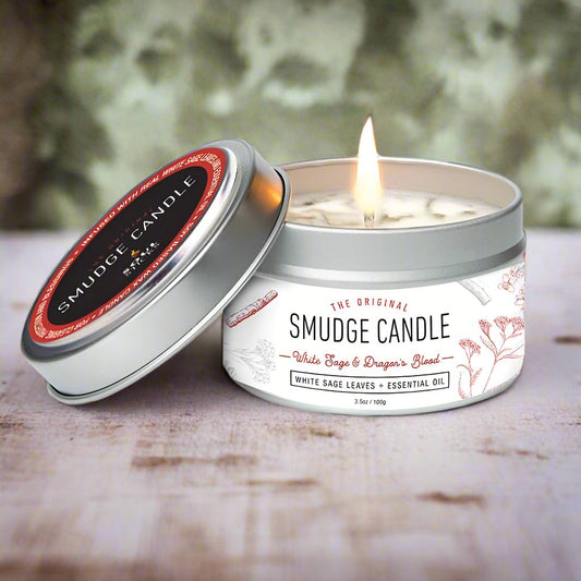 Soul Sticks - Dragon's Blood Sage Smudge Candle (3.5 oz)