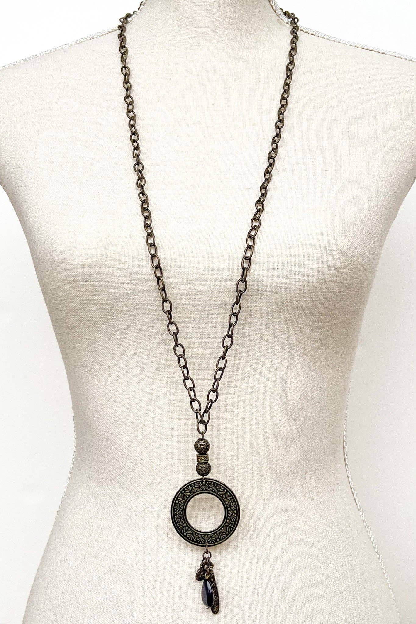 She Believed Necklace with Charm
