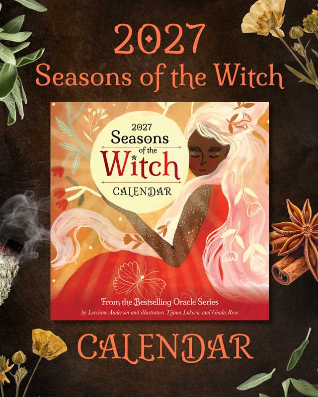 2027 Seasons of the Witch Wall Calendar by Lorraine  Anderson