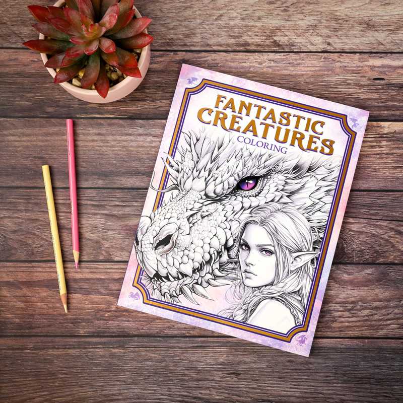 Fantastic Creatures Coloring by Editors of Thunder Bay Press