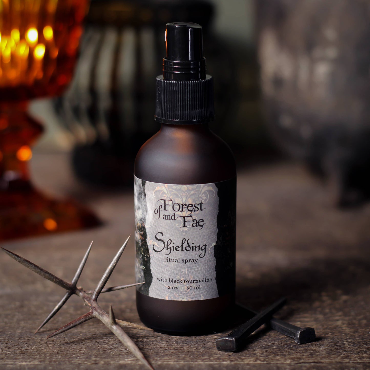 Shielding Ritual Spray • Crystal Infused • Witchcraft