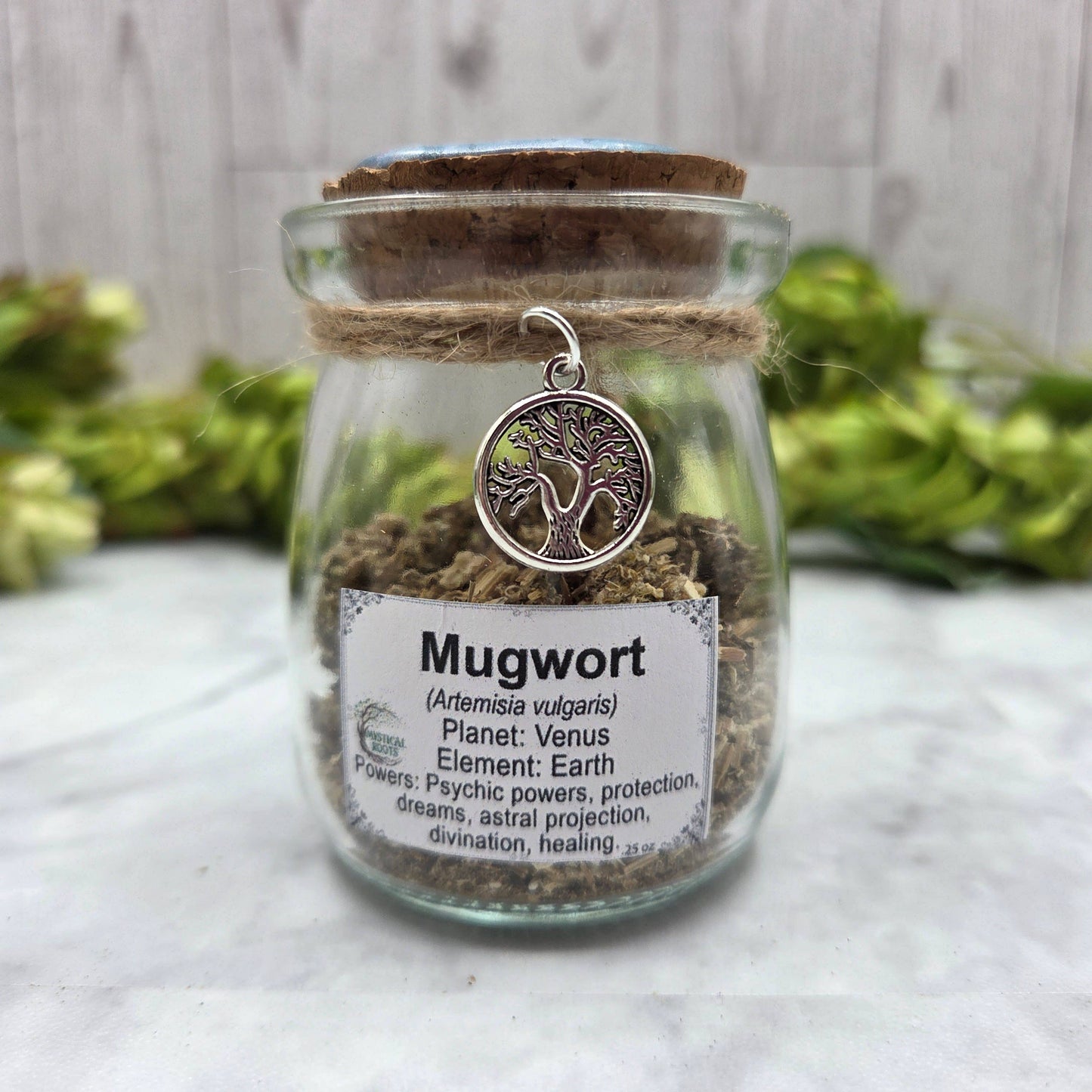 Mugwort Apothecary Herb Jar – Ritual Botanical