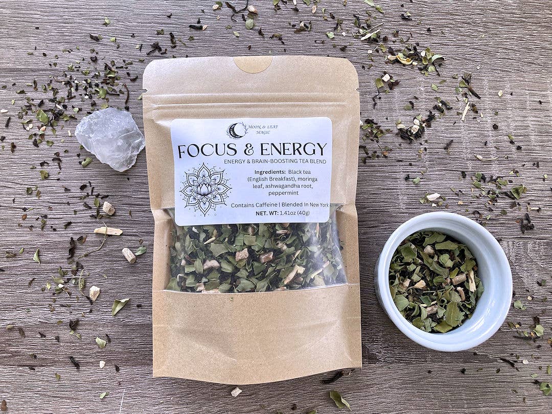 Focus & Energy Black Tea with Ashwagandha & Moringa
