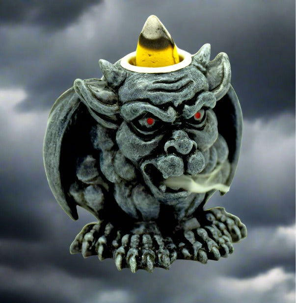 Gargoyle Back Flow Incense Burner