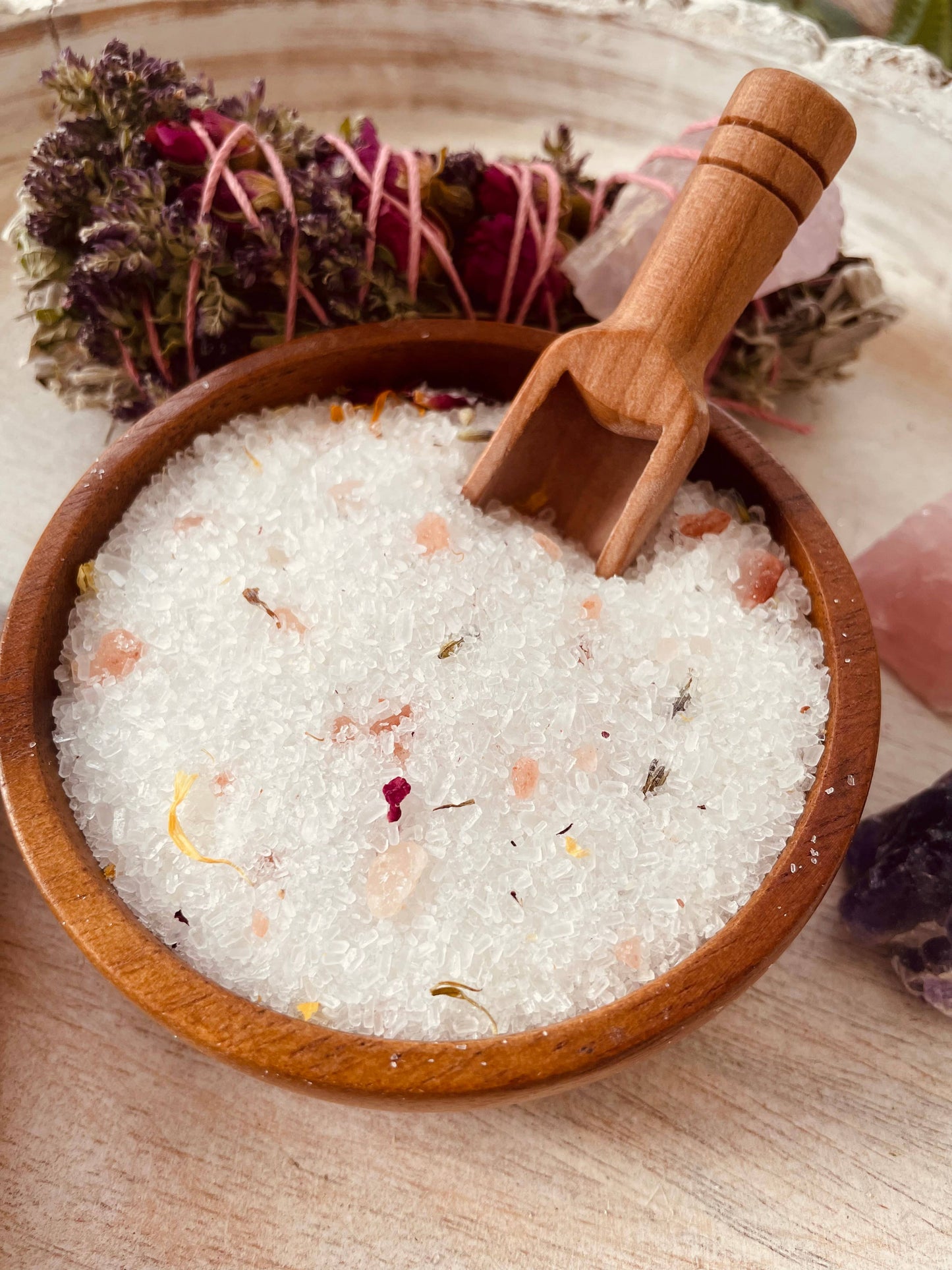 Love Potion Herbal Bath Salt Tubes