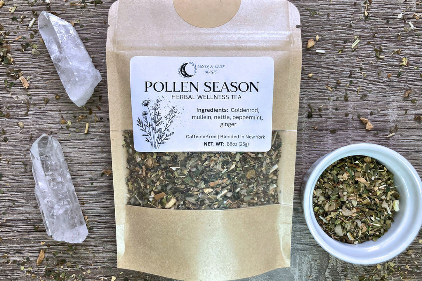 Pollen Season Herbal Tea w/ Mullein, Nettle, & Mint