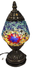 Mosaic Egg Lamps