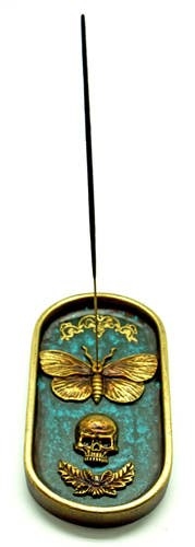 Moth/Skull Incense Burner