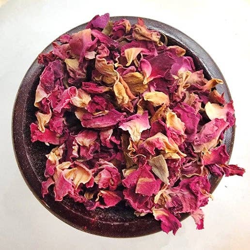 Apothecary Jar - Rose Petals, Red