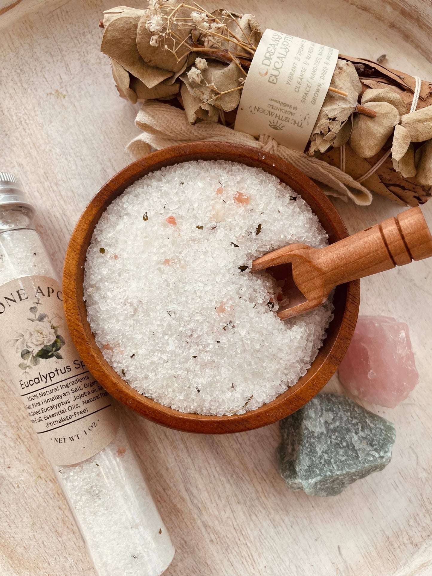 Eucalyptus Spa Herbal Bath Salt Tubes