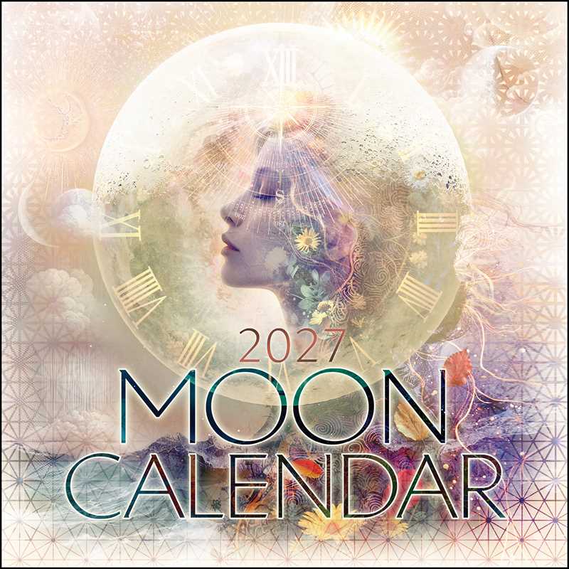 2027 Moon Wall Calendar by Melanie  Spears