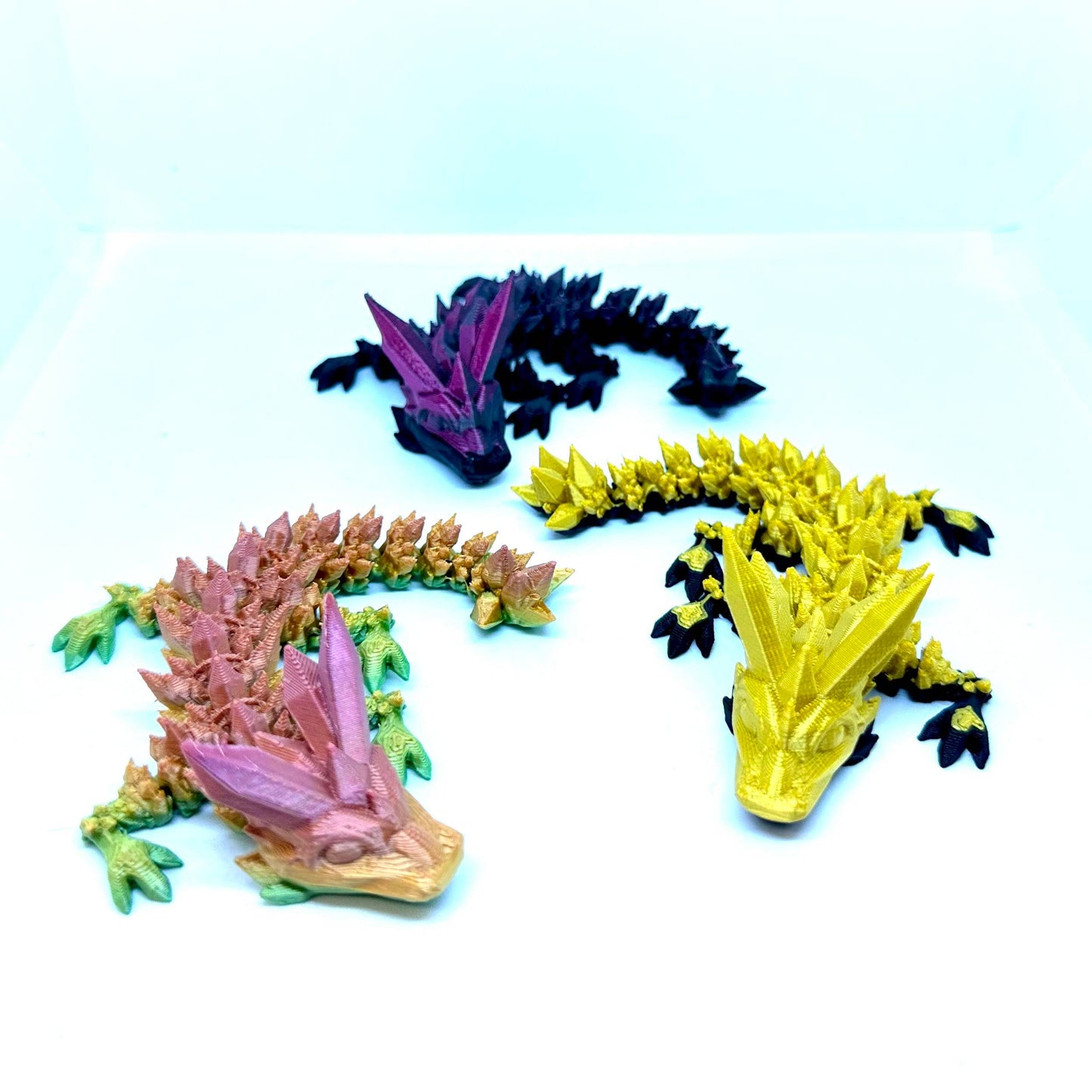 Mini 3D Printed Dragons