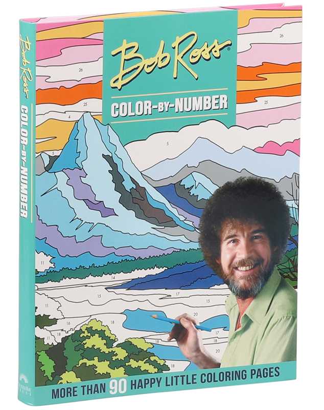 Bob Ross Color-by-Number by Editors of Thunder Bay Press