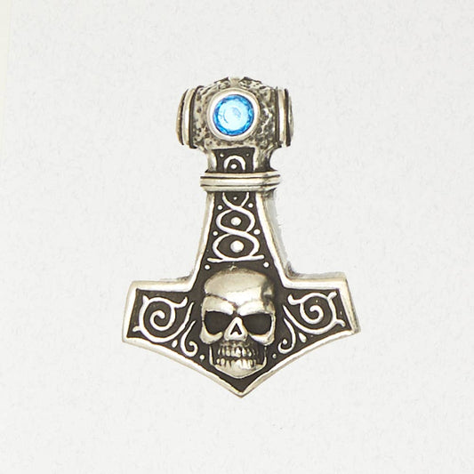Norse Pewter Pendant Necklace - Thor’s Hammer