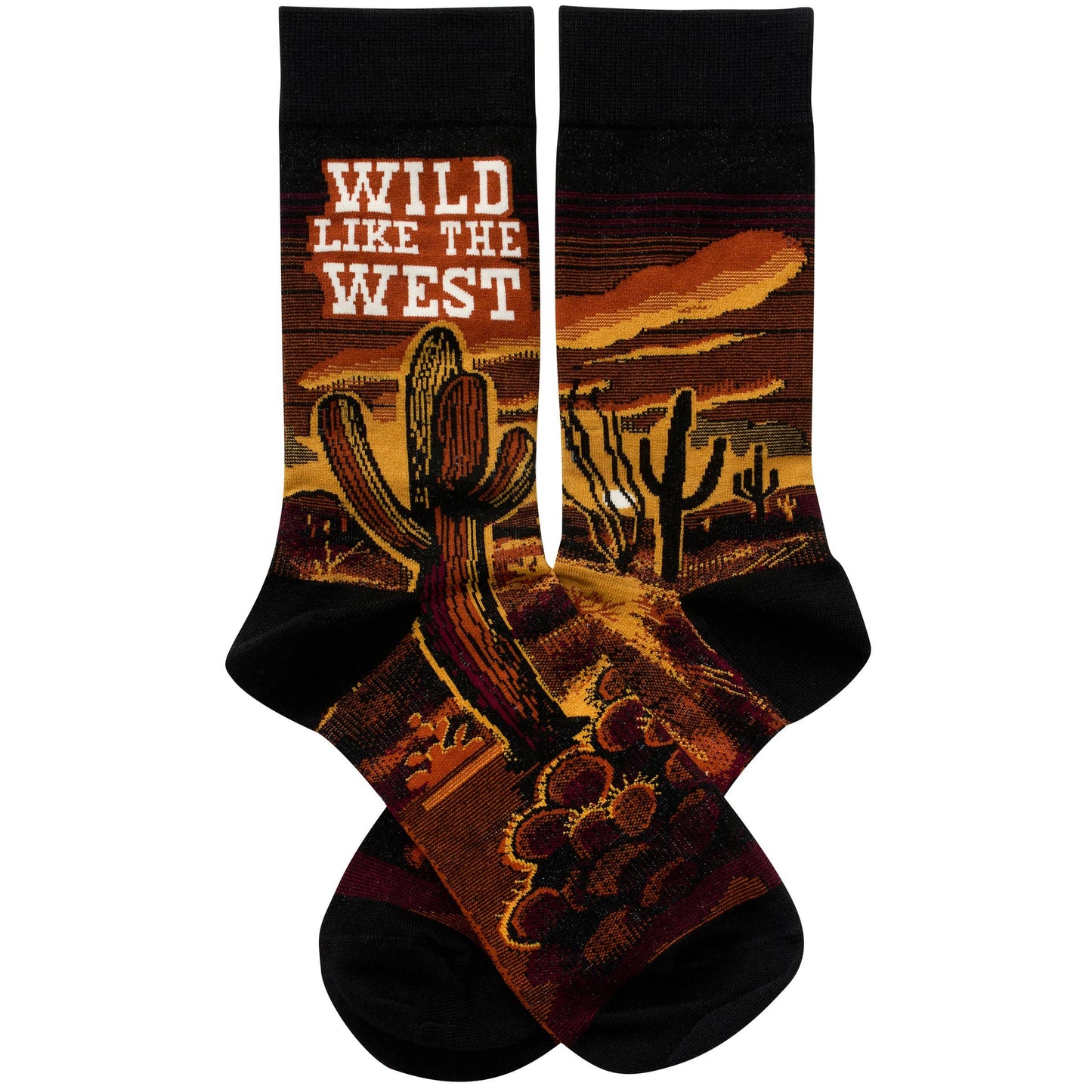 Wild Like The West Socks