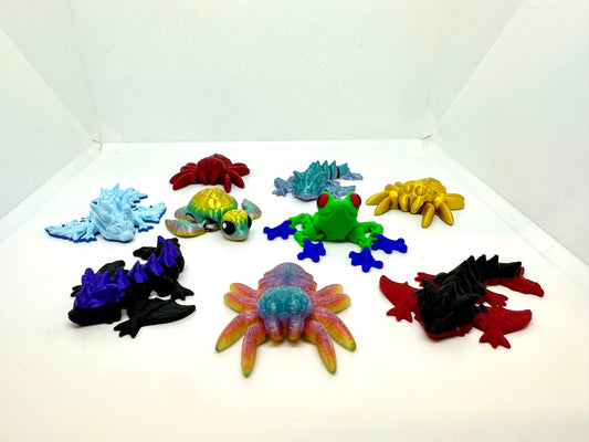 2" 3D Printed Critters