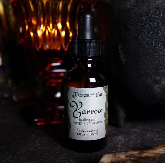 Protection • Yarrow flower essence for energy work •  Witchy