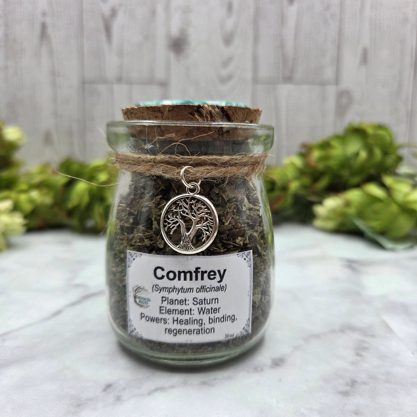 Comfrey Apothecary Herb Jar – Ritual Botanical