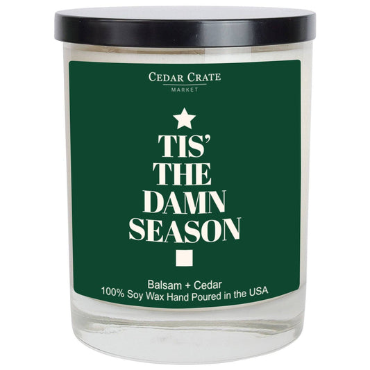 Funny Candles | Tis' The Damn Season | Christmas Gift