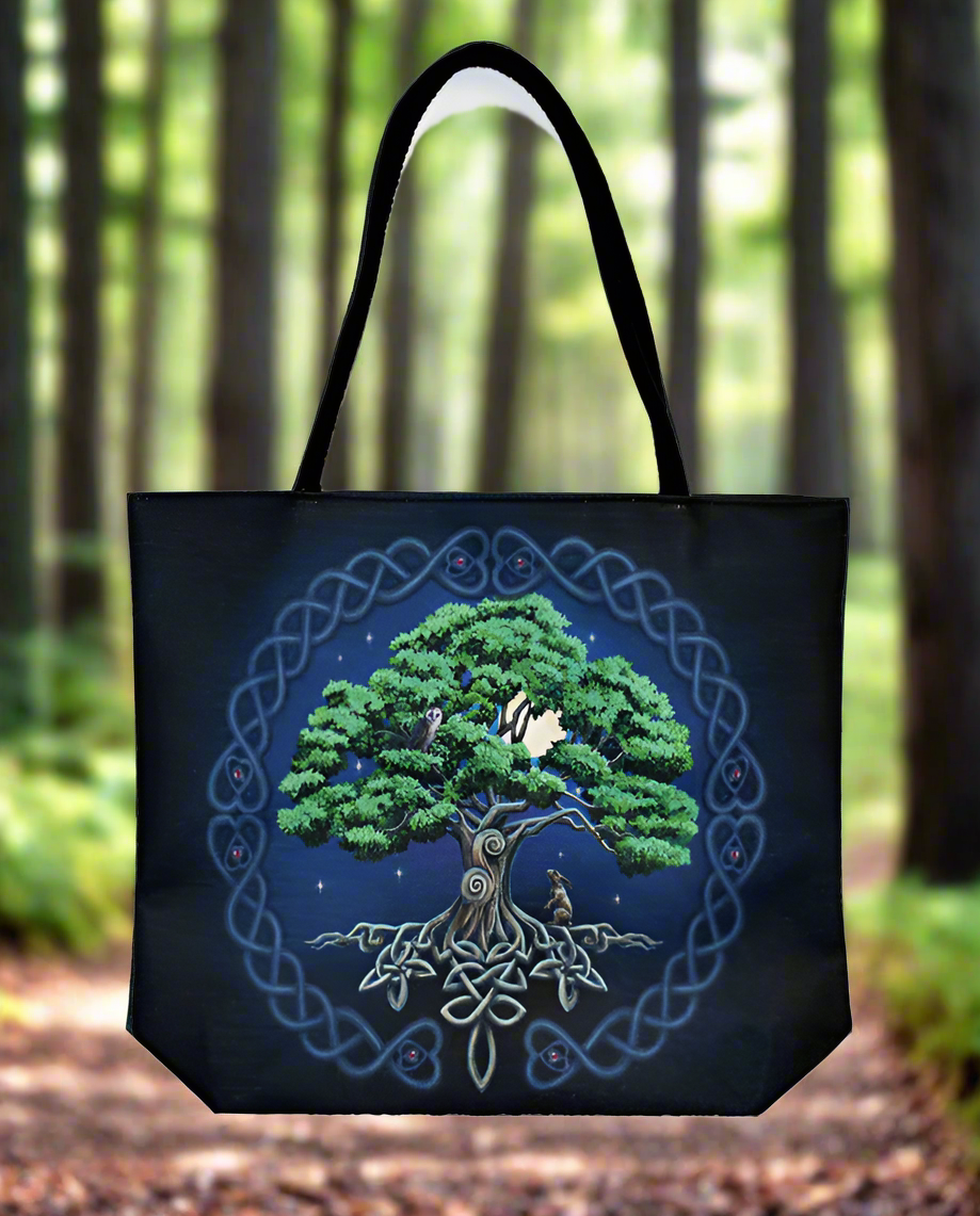 Tree of Life Jute Bag