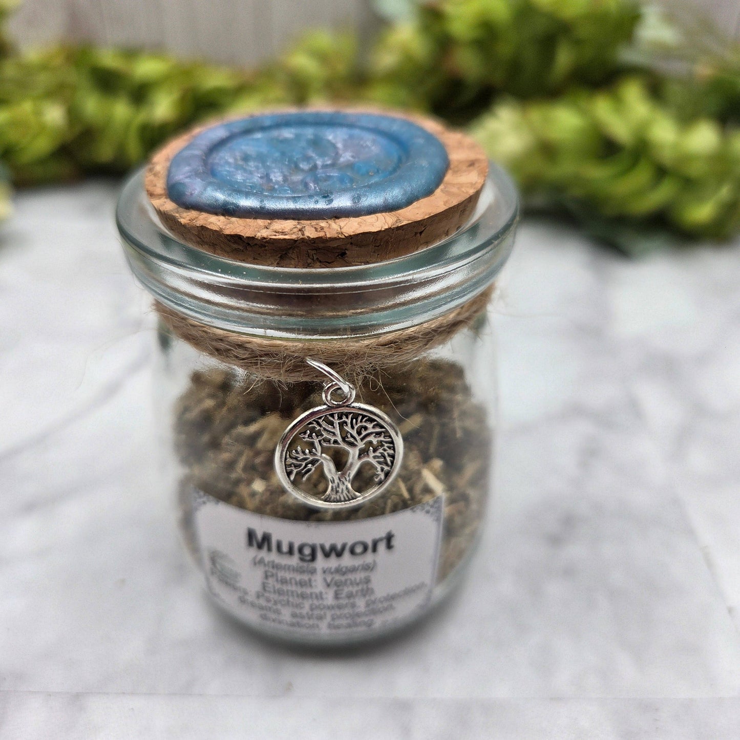 Mugwort Apothecary Herb Jar – Ritual Botanical
