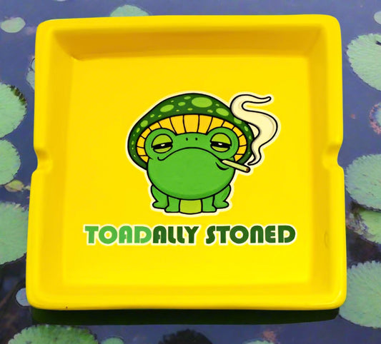 Toadally Stoned Ashtray