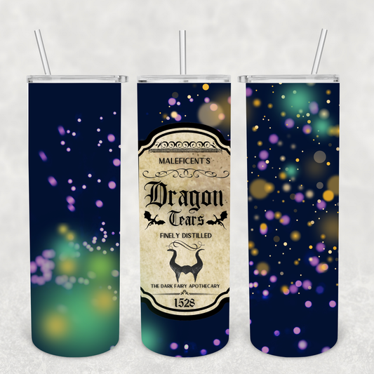 Dark Fairy Apothecary Dragon Tears 20oz Tumbler