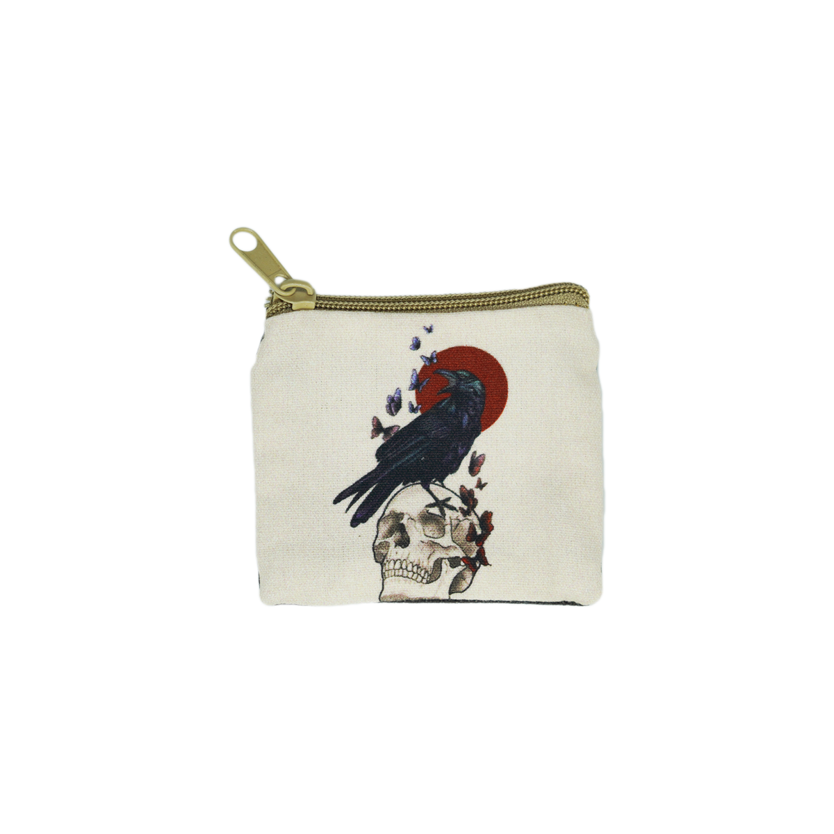 Coin Purse - The Raven & Skull