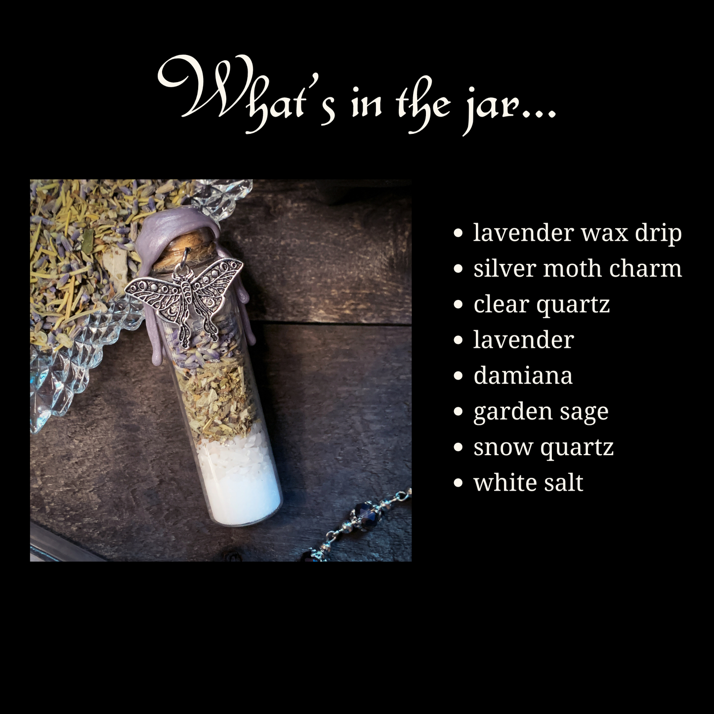 Energy Clearing Spell Jar • Energy Cleansing Witch Bottle