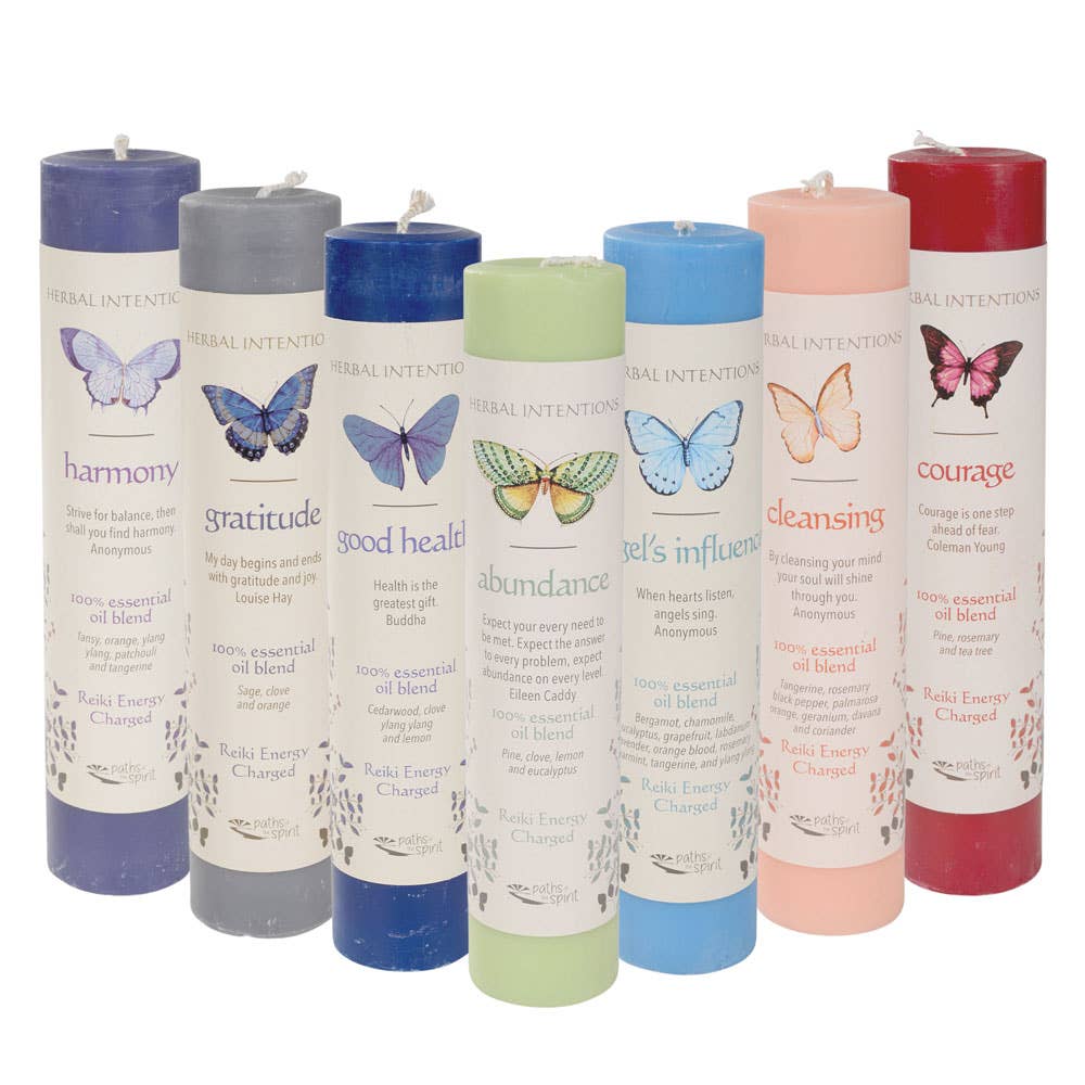 7" Herbal Intention Candles