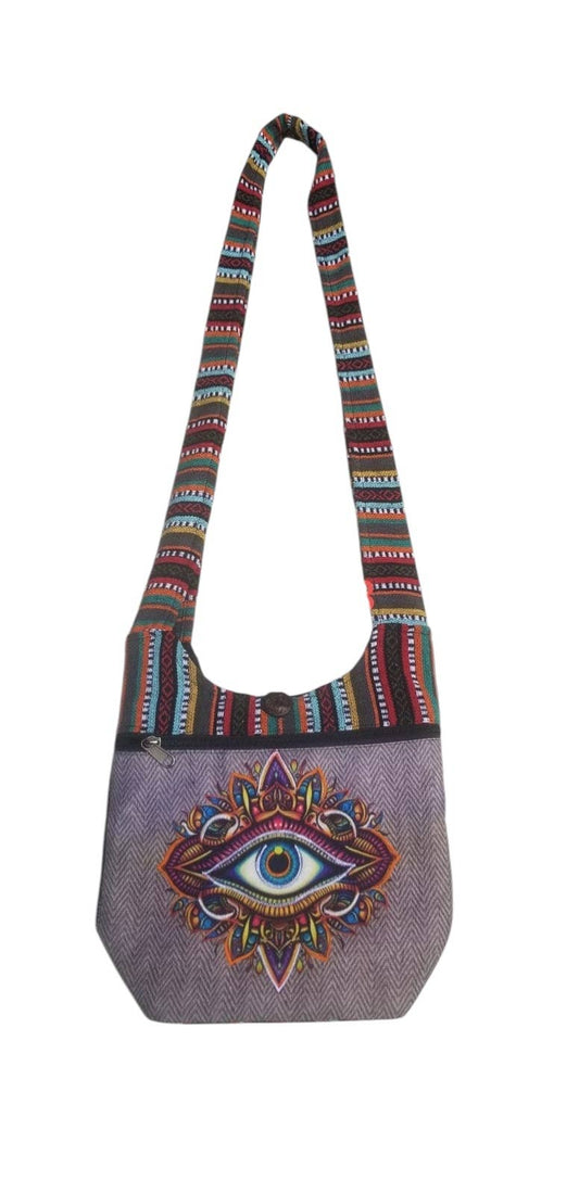 Cotton  Mini Third Eye  Bag
