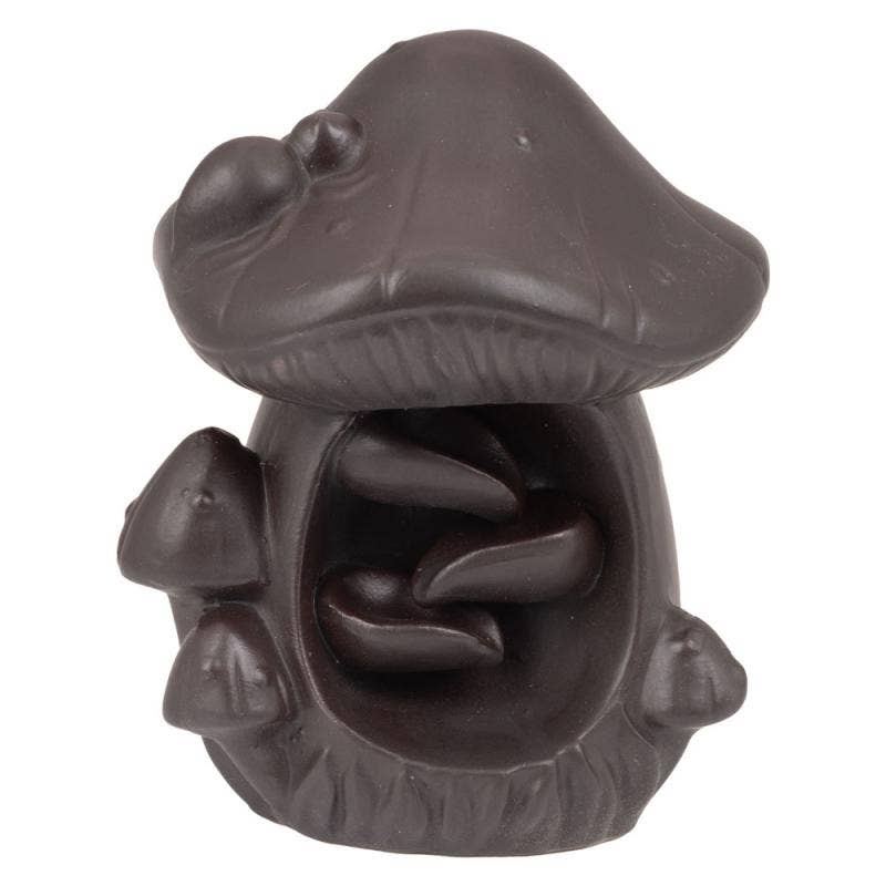 4.5" Mushroom Backflow Incense Burner