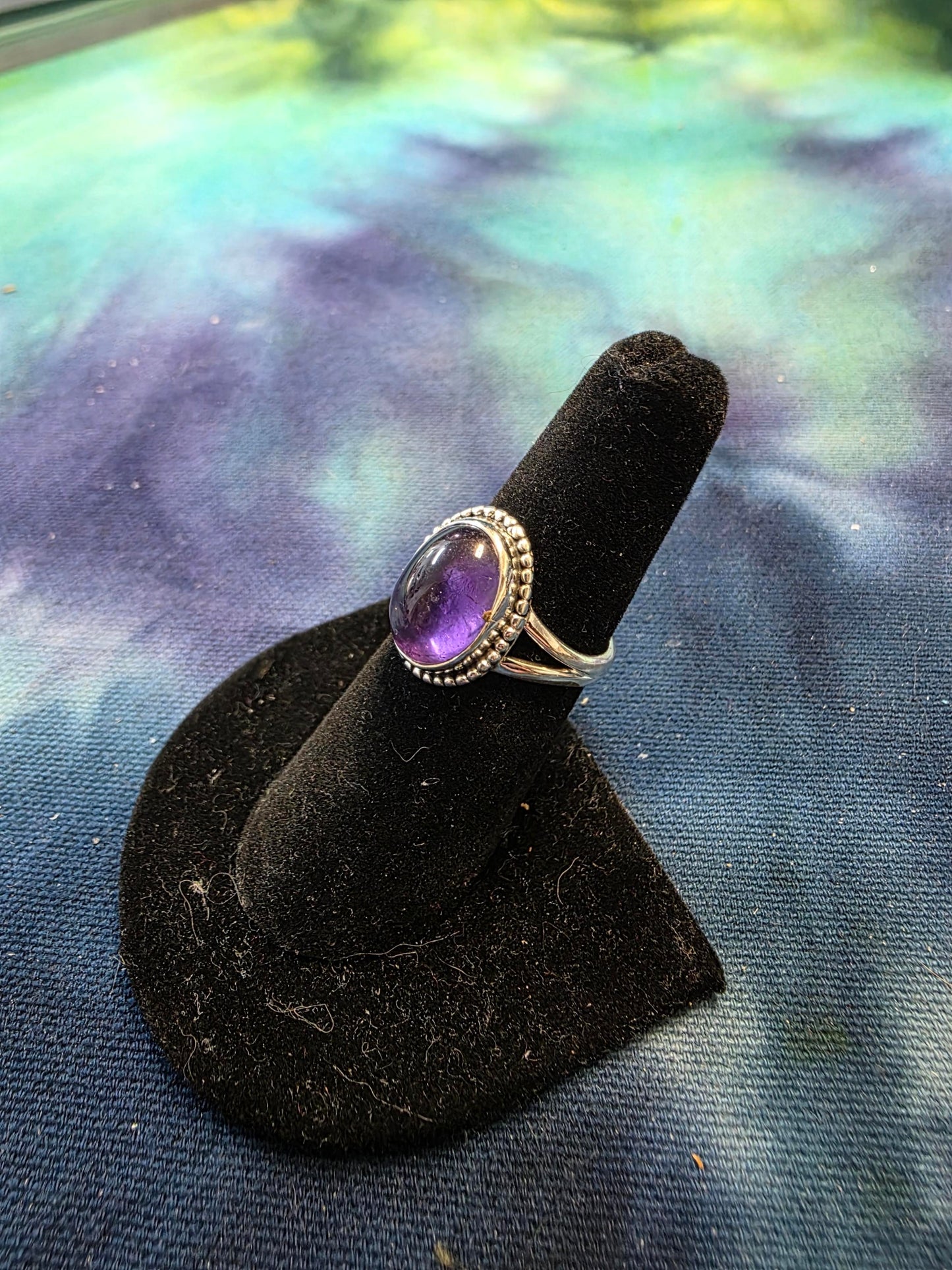 Amethyst Sterling Silver Ring