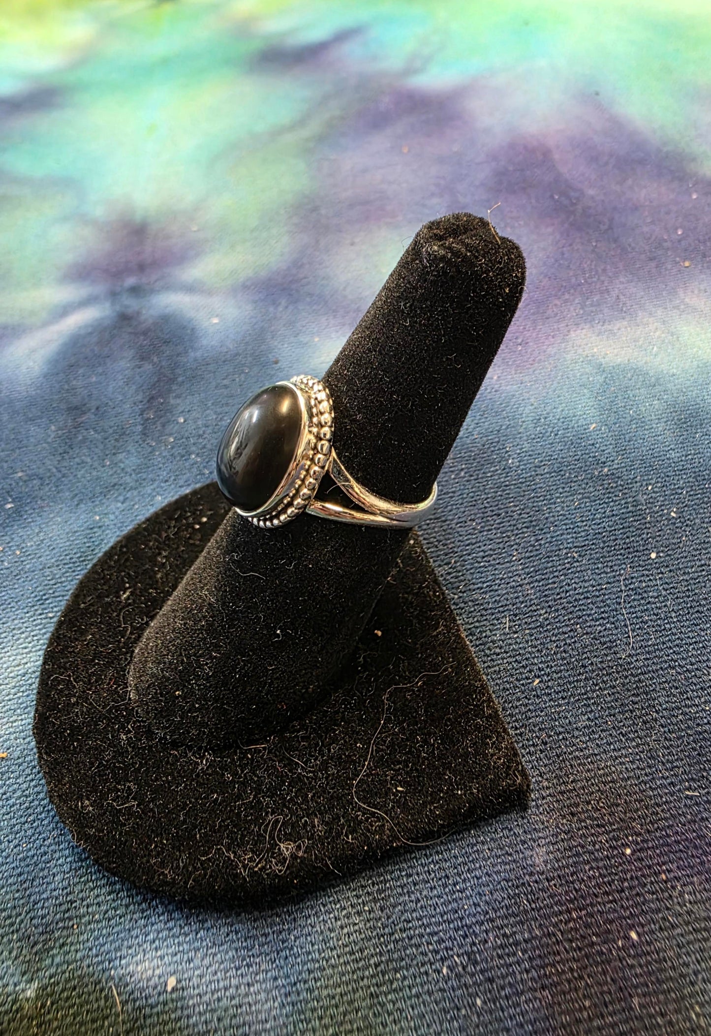 Black Onyx Sterling Silver Ring