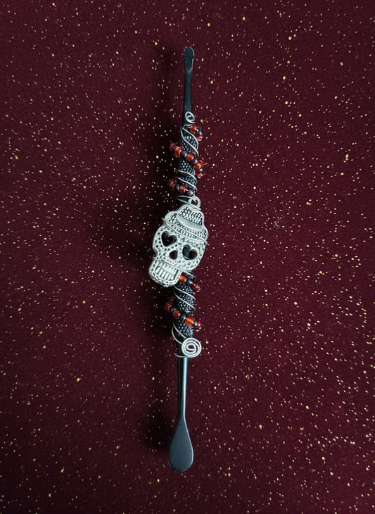 Black and Red Skull Dabber