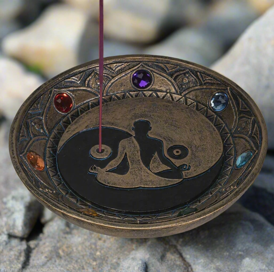 Seven Chakra Incense Holder