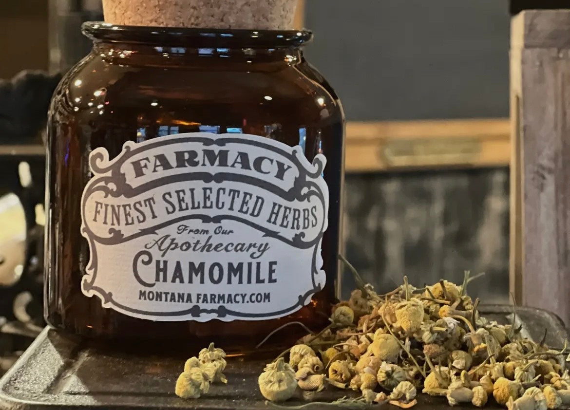 Chamomile Apothecary Jar