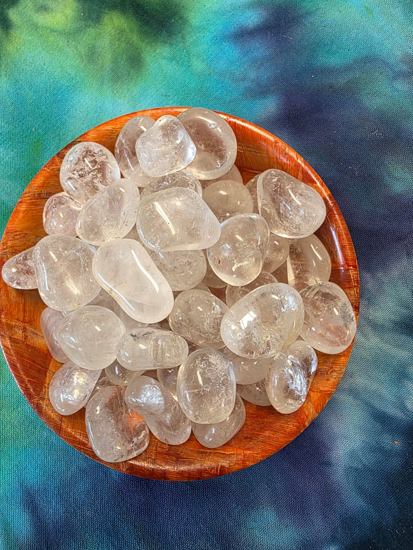Clear Quartz Stone Tumble