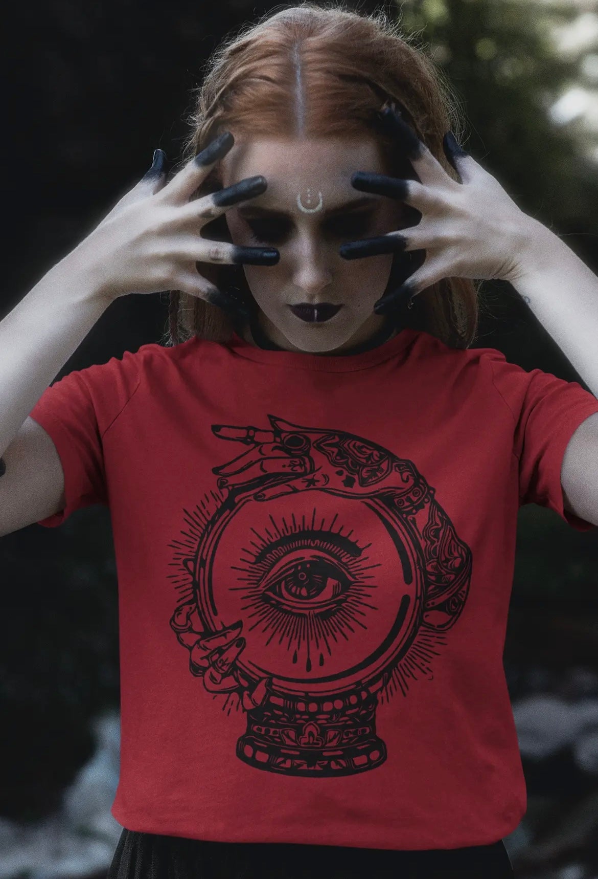 Red Great Eye Short Sleeve T-Shirt