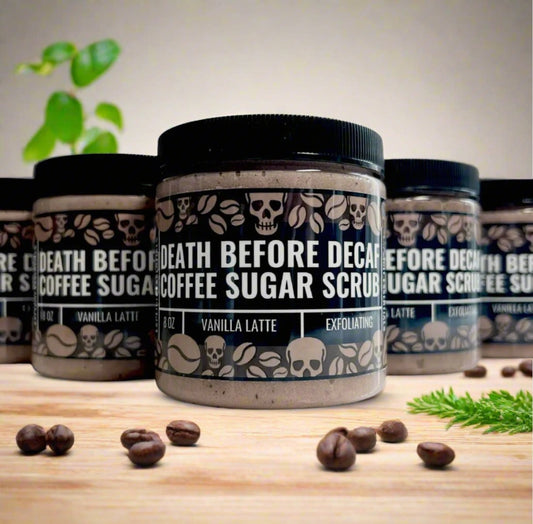 Death Before Decaf, Coffee Sugar Scrub