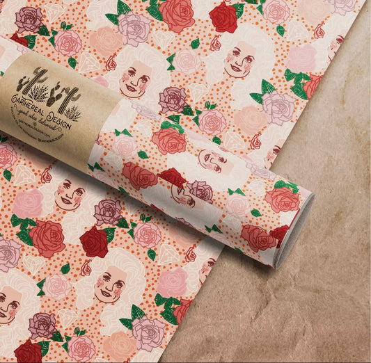 Dolly Parton Wrapping Paper