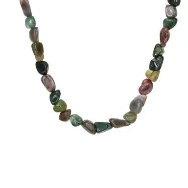 Fancy Jasper Stone Choker Necklace