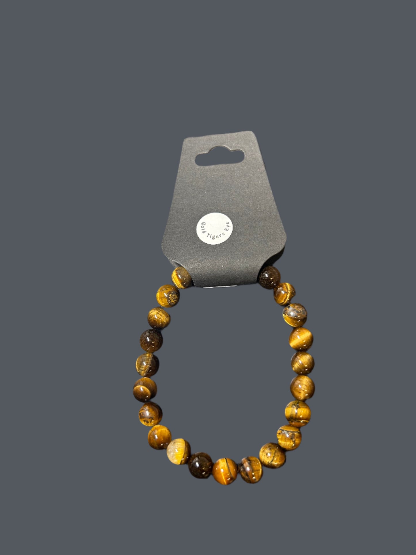 Gold Tigers Eye Stone Bracelet